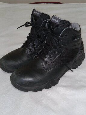 Bates GX-4 E02266 Gore-Tex Tactical Boots Black Mens Sz 9.5 Waterproof Leather